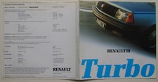 Renault turbo saloon for sale Renault turbo saloon for sale  BATLEY