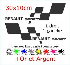 Sticker noir renault d'occasion  Thann