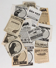 Vintage rat poison for sale  Minden