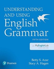 UNDERSTANDING AND USING ENGLISH GRAMMAR WITH MYENGLISHLAB By Betty S Azar Mint comprar usado  Enviando para Brazil