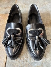 Asos leather black for sale  HEREFORD