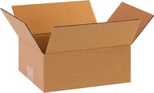 100 caixas de papelão 8x6x2 caixas de papelão embalagem caixa de correio móvel armazenamento comprar usado  Enviando para Brazil