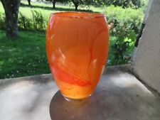 Vase verre signé d'occasion  Ussac
