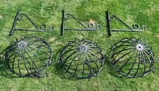Wrought iron hanging for sale  HOLT