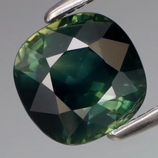 1,99 ct. gema preciosa natural azul verde safira não aquecida Austrália bom brilho! comprar usado  Enviando para Brazil