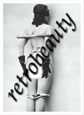 2Q136 Adult Vintage Nude Art Photography 6×8″ (15×21 cm) 1920 Bondage Game na sprzedaż  Wysyłka do Poland