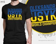Camiseta Oleksandr Usyk Ucrânia campeão de boxe peso pesado lutador comprar usado  Enviando para Brazil