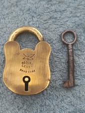 Messing vorhängeschloss hebel gebraucht kaufen  Versand nach Germany