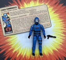 Usado, G.I. Joe ARAH Vintage 1983 V 1.5 Cobra Commander 100% Completo com Cartão de Arquivo comprar usado  Enviando para Brazil