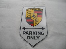 Porsche emailleschild porsche gebraucht kaufen  Deutschland