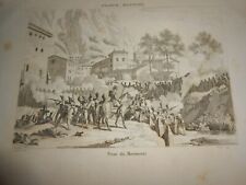 1836 incisione acciaio usato  Roma