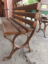 Coppia panchine vintage usato  Atina