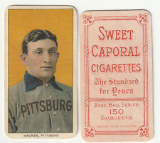 T206 Honus Wagner Sweet Caporal REIMPRESSÃO ENVELHECIDA comprar usado  Enviando para Brazil