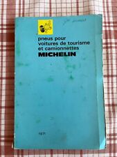 Manuel michelin pneus d'occasion  Talant