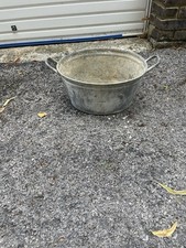 Vintage old galvanised for sale  READING