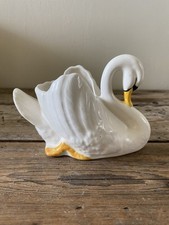 Sylvac swan pot for sale  HOLMFIRTH