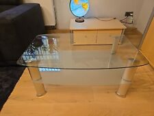Couchglastisch 100x63 beine gebraucht kaufen  Lauf a.d.Pegnitz