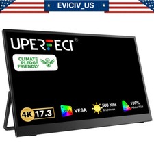 Monitor portátil 4K 17,3"" 100% Adobe RGB 400Nits UHD HDR FreeSync Gaming Traver comprar usado  Enviando para Brazil