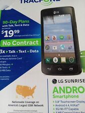 TracFone LG Sunrise, Smartphone Android, #L15G, 3G, WiFi, 3,8" - NOVO NA CAIXA ABERTA comprar usado  Enviando para Brazil