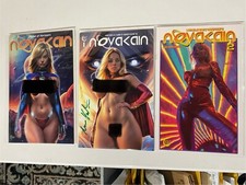 Michelle Hartsoe Assinado NOVA KAIN Lote #0, 1 & 2 Variante Kickstarter Corrida Completa comprar usado Michelle Hartsoe Assinado NOVA KAIN Lote #0, 1 & 2 Variante Kickstarter Corrida Completa comprar usado  Enviando para Brazil