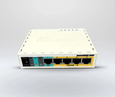 Roteador gerenciado Mikrotik RouterBoard 750UP POE 5 portas 10/100 Ethernet USADO, usado comprar usado  Enviando para Brazil