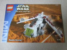 Lego Speed Star Wars Bauanleitung Instruction 4490 (3/4) Republic Gunship comprar usado  Enviando para Brazil