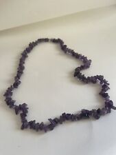 Amythest necklace approx for sale  COVENTRY
