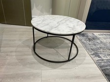 Round marble topped for sale  SEVENOAKS
