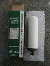 Usado, Filtro de vela de cerâmica genuíno britânico Berkefeld super esterilizado imperial comprar usado  Enviando para Brazil