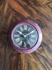 Wanduhr metall nostalgie gebraucht kaufen  Bobingen