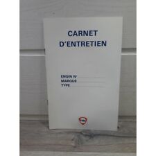 Carnet entretien fina d'occasion  Castelnau-d'Auzan