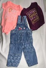 Month girl overalls for sale  Grass Lake