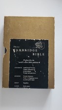 Kjv cambridge crystal for sale  BANWELL