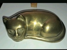 Messing figuren katze gebraucht kaufen  Immenreuth