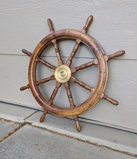 Vintage wood brass for sale  Aurora