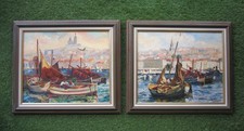 Paire tableaux anciens d'occasion  Saint-Marcellin