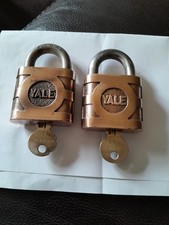 Vintage brass yale for sale  WELLINGBOROUGH