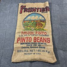 Frontier brand burlap for sale  Taylor