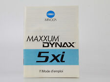 Minolta maxxum dynax d'occasion  Paris XX