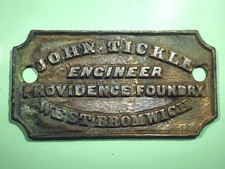 Bronze name plate for sale  DISS