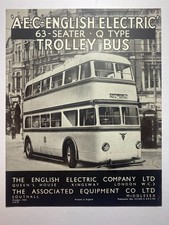 Aec english electric for sale  LEAMINGTON SPA
