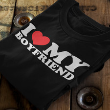 Love boyfriend shirt for sale  CHESTERFIELD
