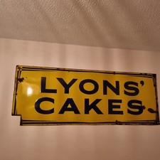 Lyons cakes enamel for sale  NORWICH