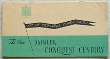 Daimler conquest century for sale  LEICESTER