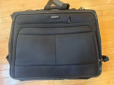 Usado, 💙Saco de vestuário Samsonite Silhouette 5 40” tapeçaria dobrável alça de ombro preta comprar usado  Enviando para Brazil