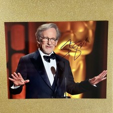 Foto autografada 8x10 assinada por Steven Spielberg Tubarão Jurassic Park autógrafo comprar usado  Enviando para Brazil