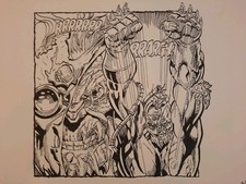Doomsday superman riginalzeich gebraucht kaufen  Düsseldorf