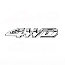Emblemas de porta-malas emblema prata 4WD tração nas rodas emblema adesivo para TOYOTA RAV4 comprar usado  Enviando para Brazil