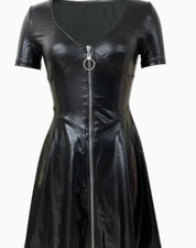 Pvc dress zipper for sale  BOLTON