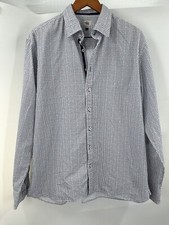 Camisa masculina 3 sábia 43 estampa de abacaxi LS botão cotovelo remendos manga ajustável Q5 comprar usado  Enviando para Brazil